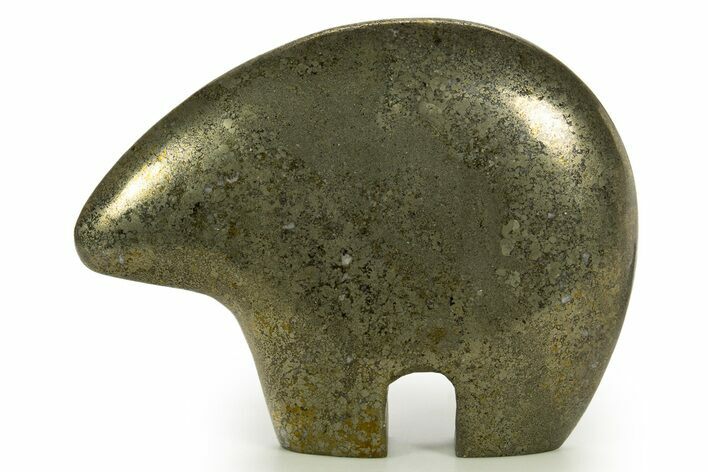 Carved Chalcopyrite Zuni Bear - Arizona #344923